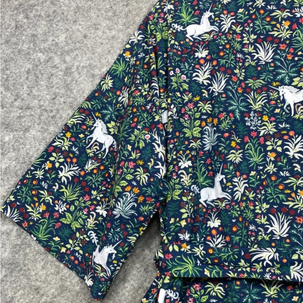 Printfresh Robe in Unicorn’s Garden - L/XL
